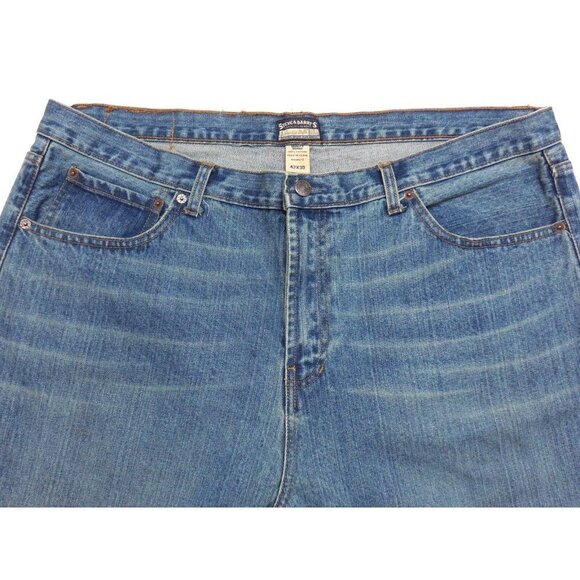 Steve & Barry's Men's 42 x 30 Relaxed Fit Straight Leg Blue Denim Jeans - Picture 3 of 5